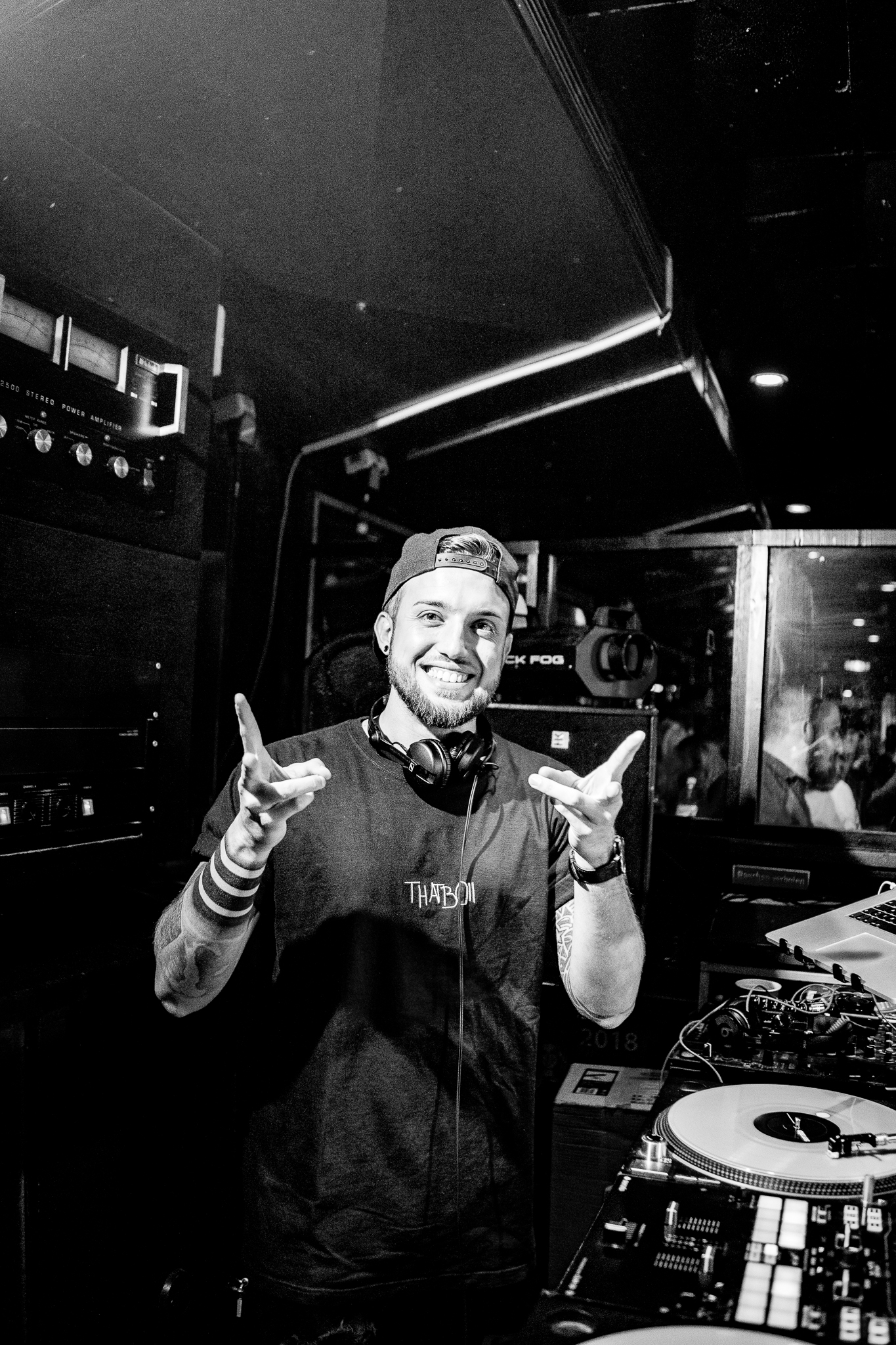 DJ Dennis D'Amico im Einsatz